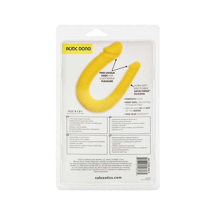 Boundless AC/DC Double Dong - Yellow