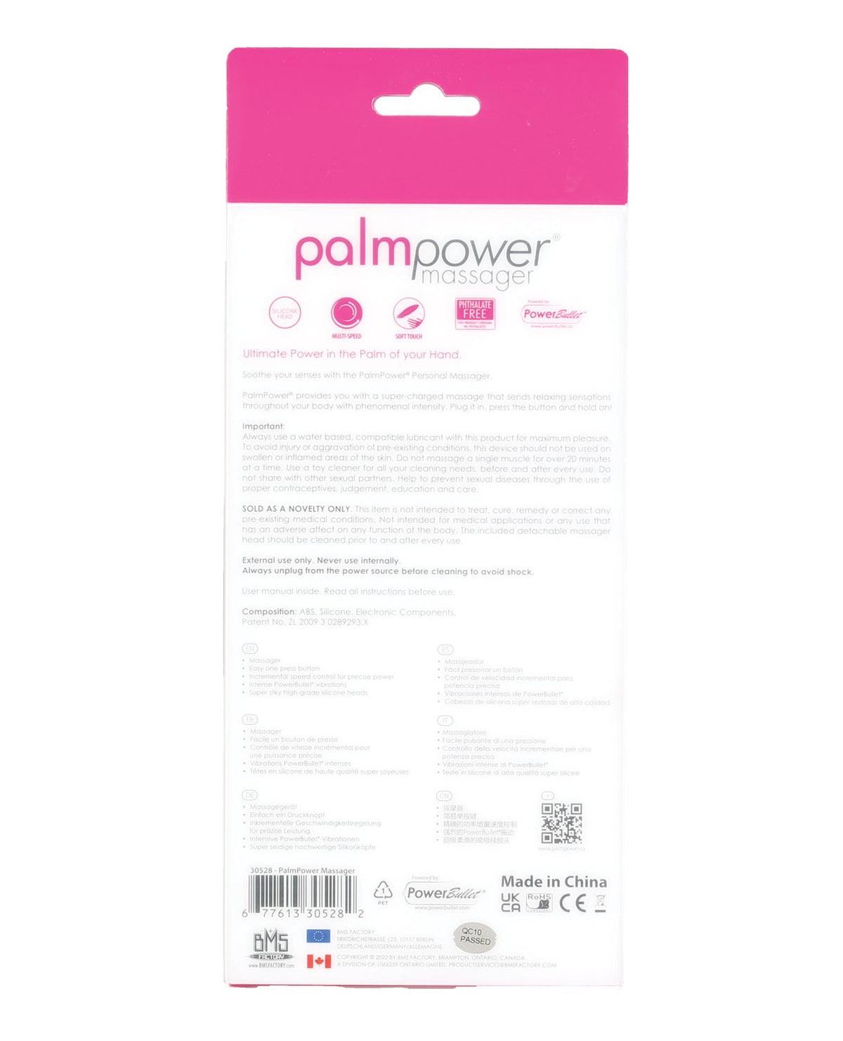 Palm Power Wand Massager