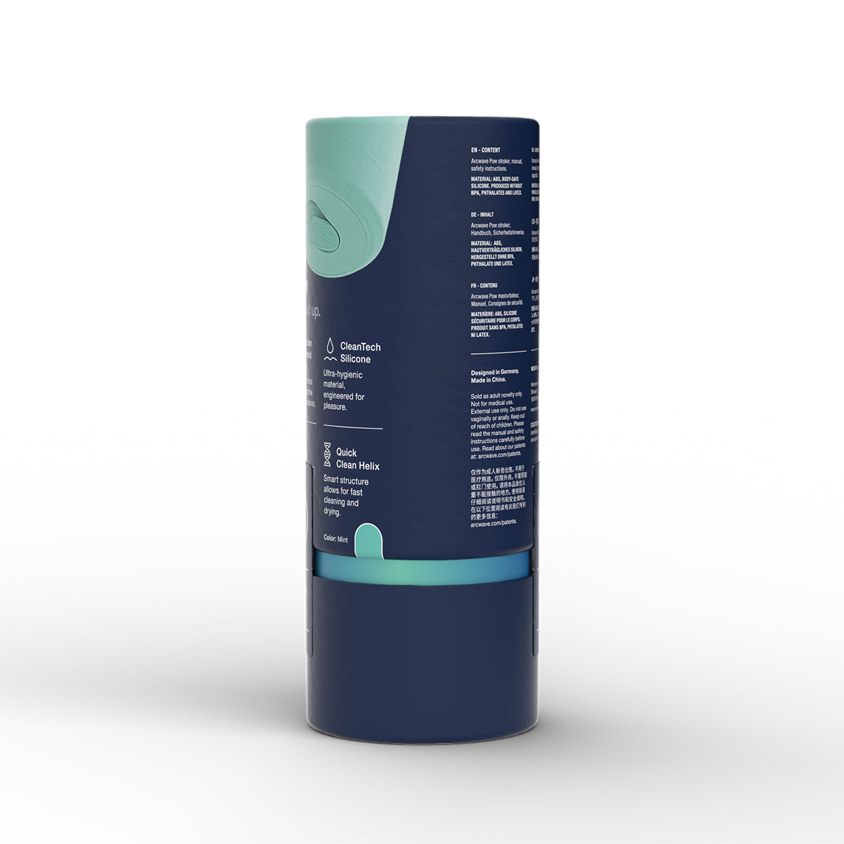 Arcwave Pow Silicone Stroker with Suction Control Mint