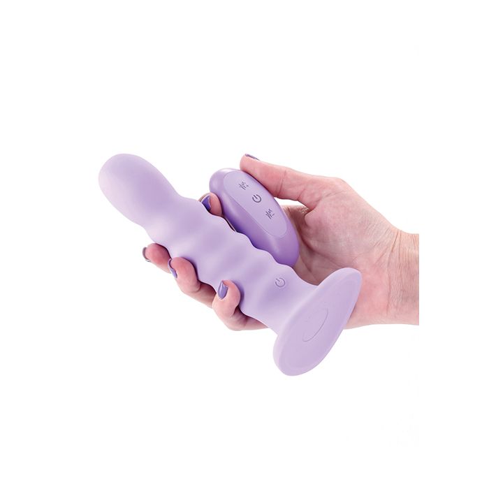 Colours Ribbed 6 Inch Vibrating Dildo