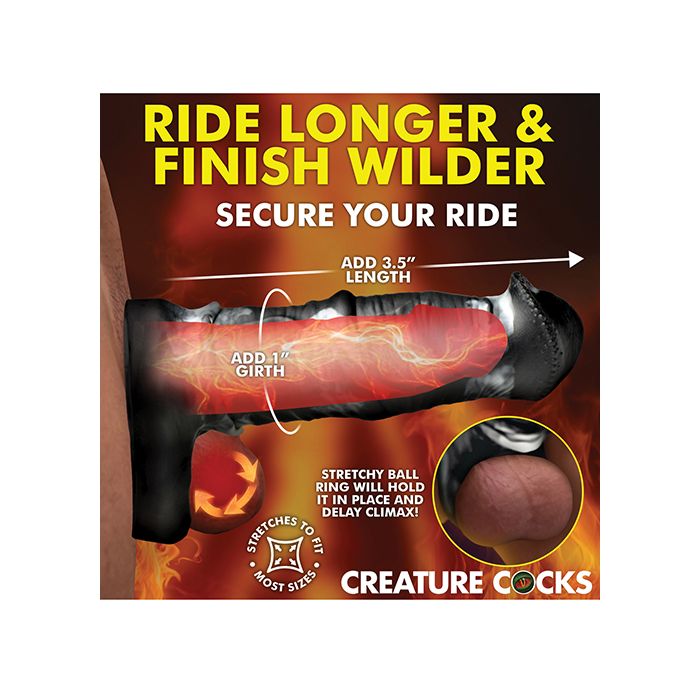 Creature Cocks Stallion 1" Silicone Penis Extension