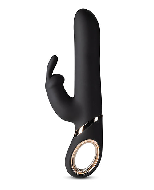 Blush Victoria Rabbit Vibrator - Black