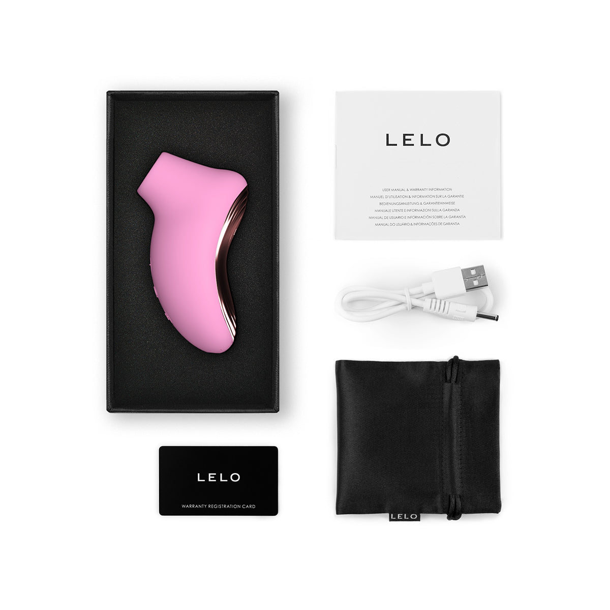 LELO Sona 2 Travel Clit Stimulator - Pink