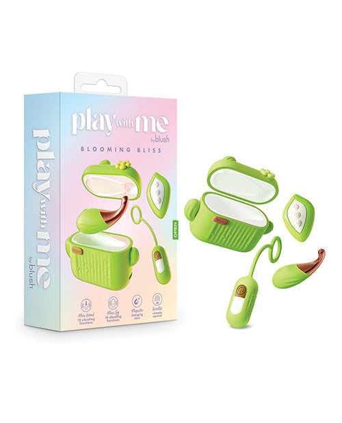 Play with Me Blooming Bliss Vibrator Kit - Green