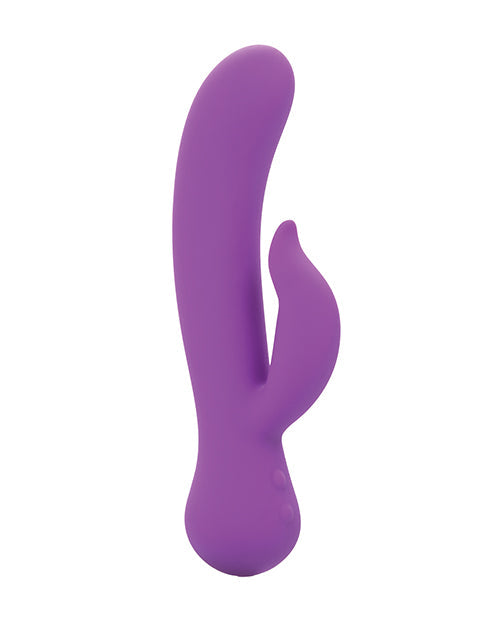 First Time Rechargeable Pleaser Rabbit Vibrator - Purple