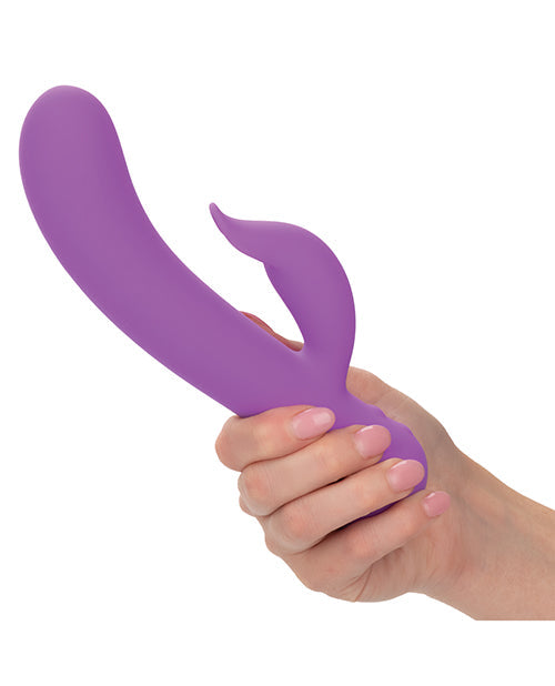 First Time Rechargeable Pleaser Rabbit Vibrator - Purple