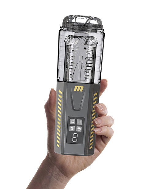 M for Men SpinMaster Pro Automatic Male Masturbator Grey