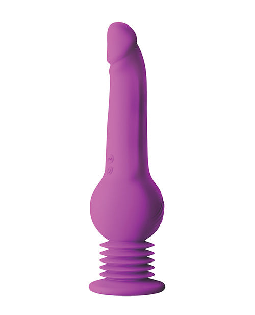 Impressions New York Gyro Quake Dildo - Purple