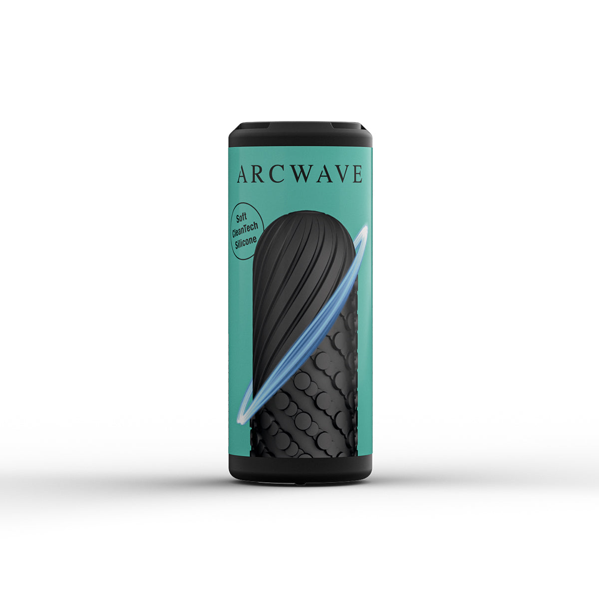 Arcwave Ghost Reversible CleanTech Silicone Stroker in Black