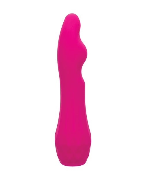 Gia Curved Pleaser Vibrator - Pink