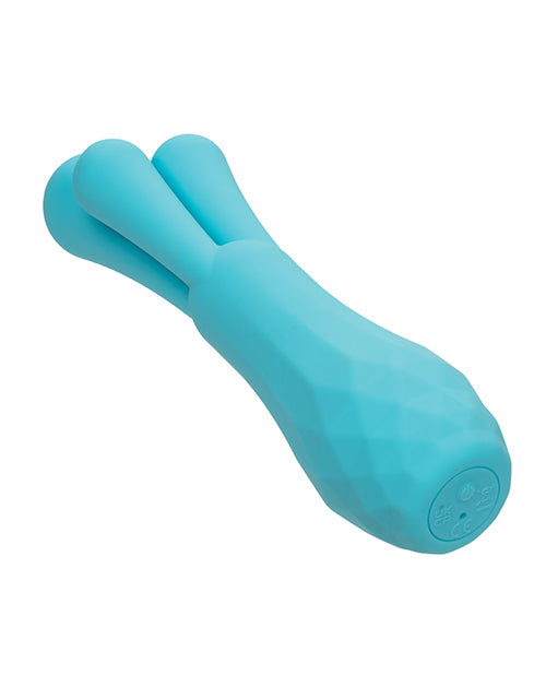 Gia Triple Teaser Vibrator - Aqua