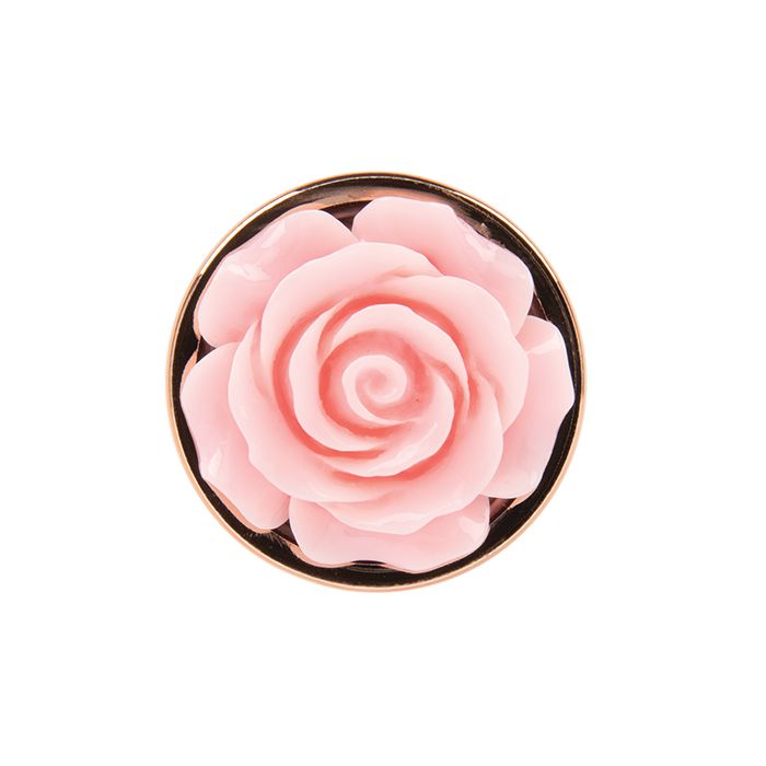 Gemsations Rose Metal Butt Plug Training Kit Rose Gold
