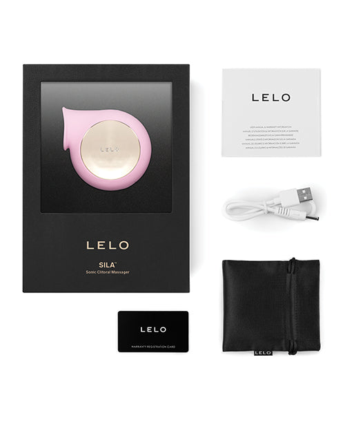 LELO Sila Sonic Clitoral Vibrator - Pink