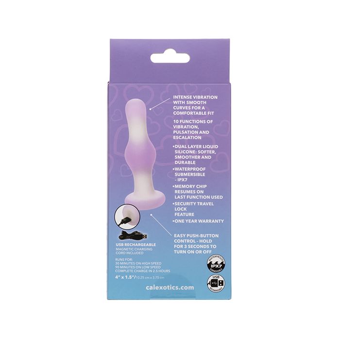 Lavender Haze Bulb Anal Probe - Lavender/White