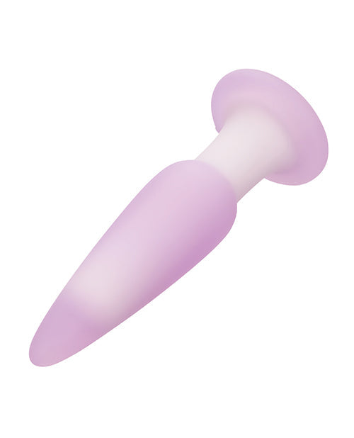 Lavender Haze Slender Anal Plug - Lavender/White