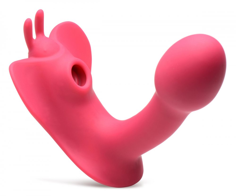 Butterfly Tease Silicone Clitoral Suction Stimulator