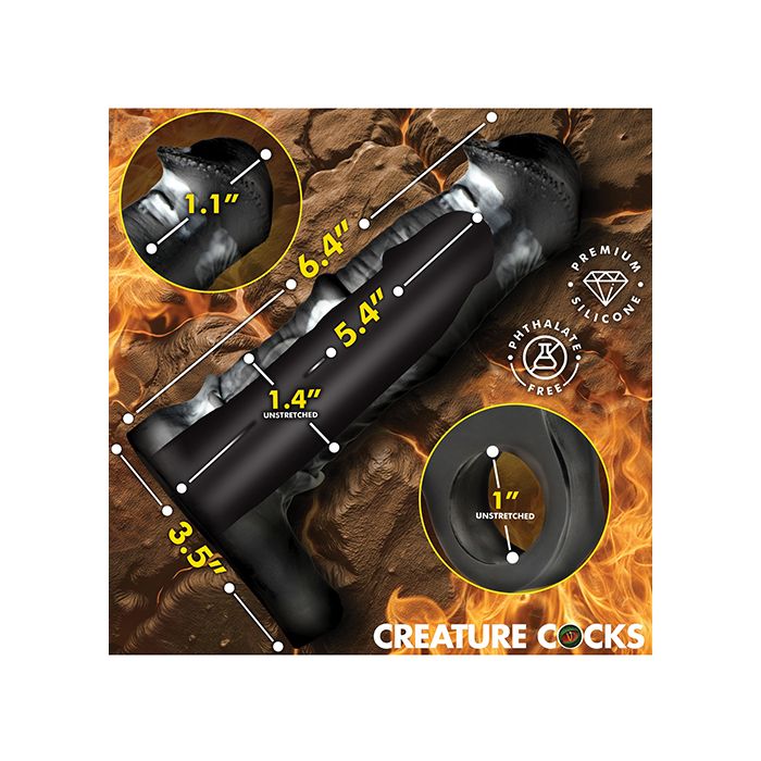 Creature Cocks Stallion 1" Silicone Penis Extension