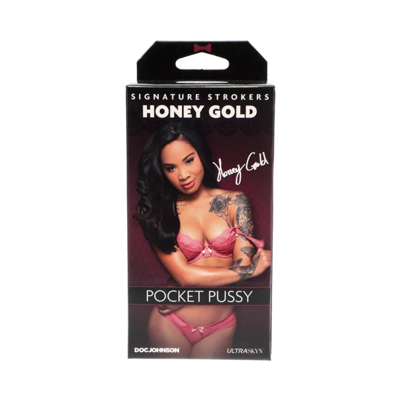 Signature Strokers Honey Gold Pocket Pussy