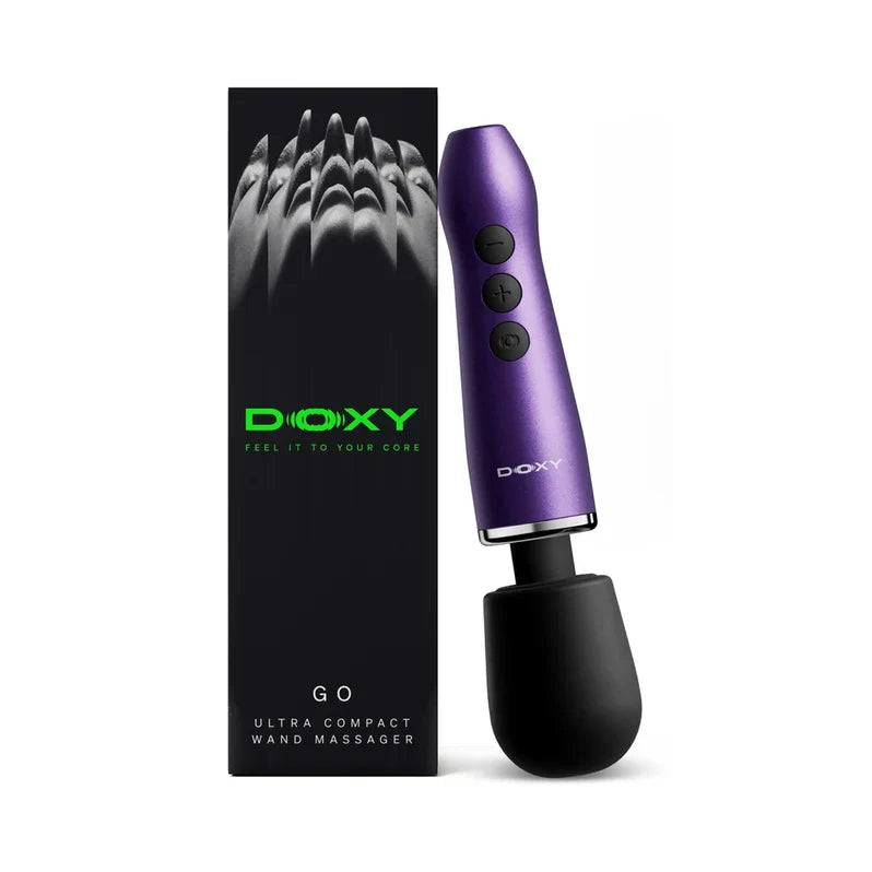 Doxy Go Travel-Sized Wand Massager
