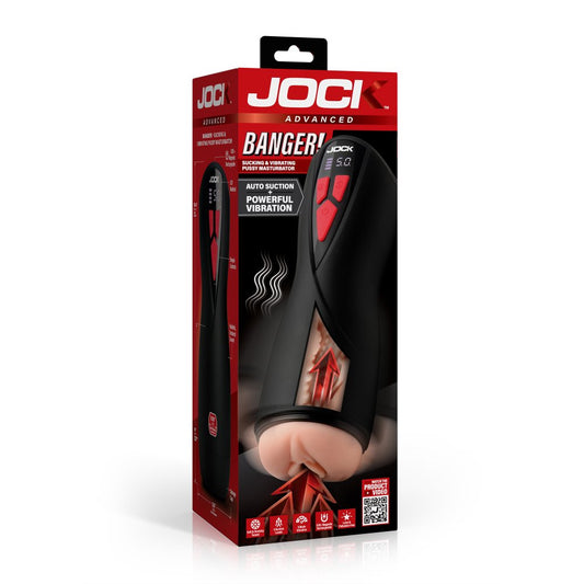JOCK Advanced Banger Sucking & Vibrating Pussy Masturbator