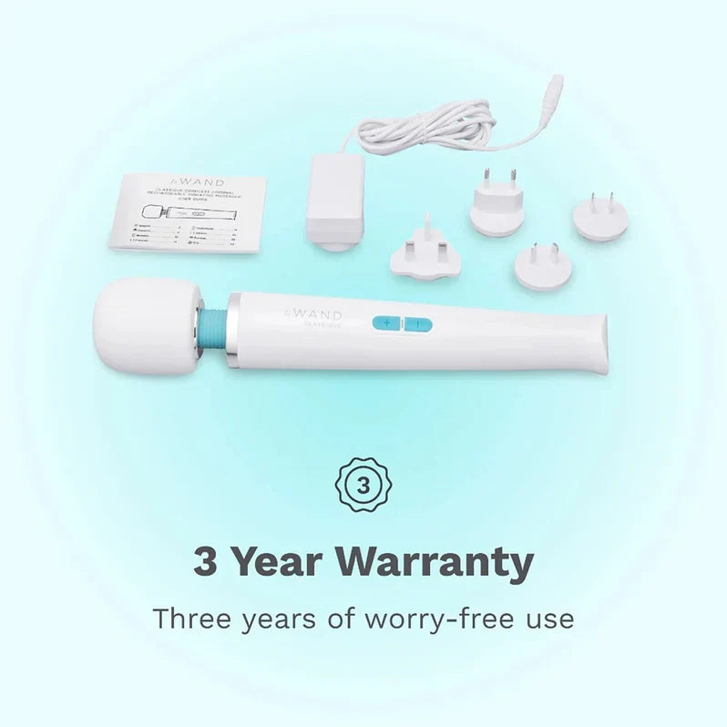 Le Wand Classique Rechargeable Wand Vibrator