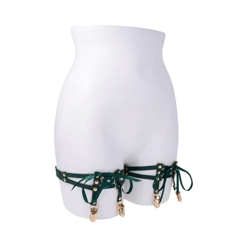 Sex & Mischief Indica Laced Up Garters